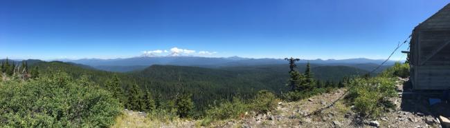 Olallie Mtn Summit Panoramic View