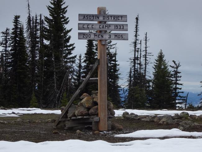 Historic CCC camp near 3C Spring