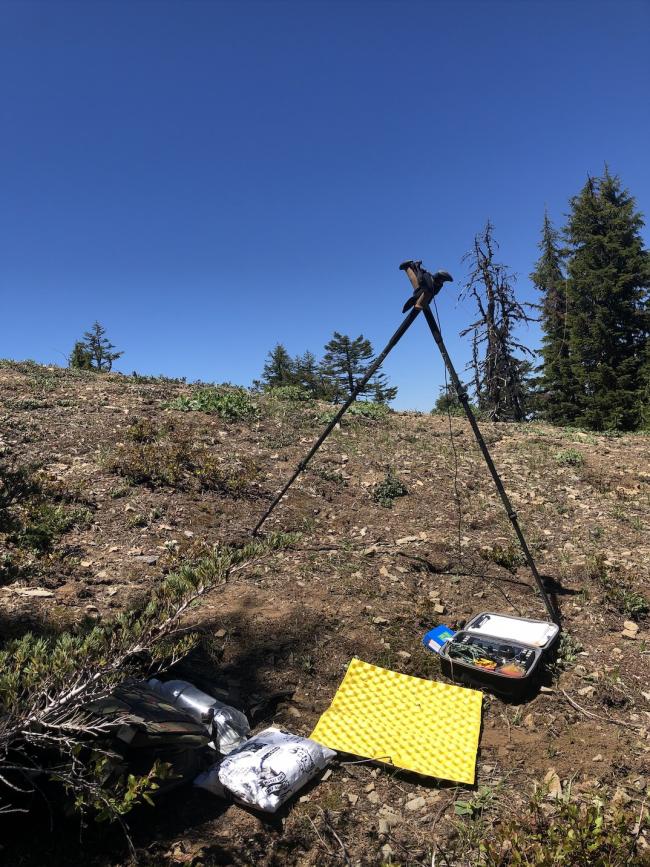 Staley Ridge Summit Setup on North Side