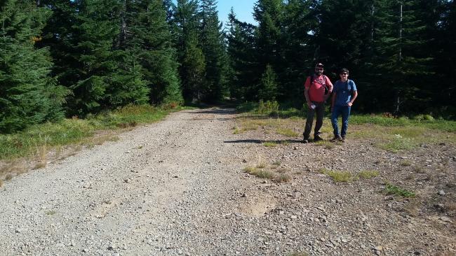 Summit area of Peavine Mtn