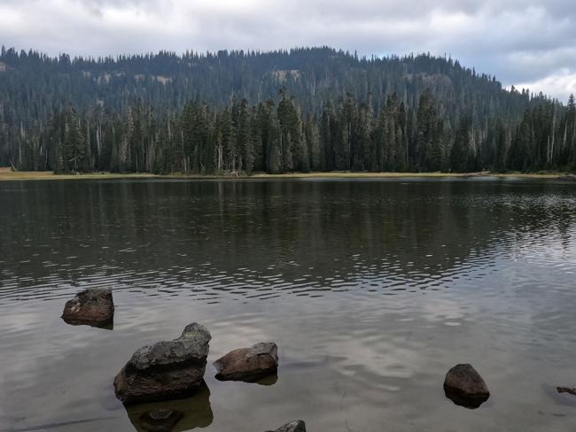 Fryingpan Mountain from Fryingpan Lake