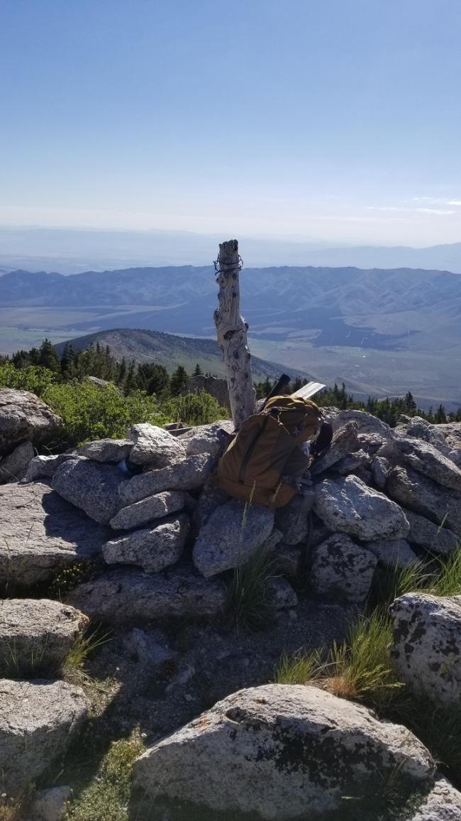 Summit Cairn and Logbook