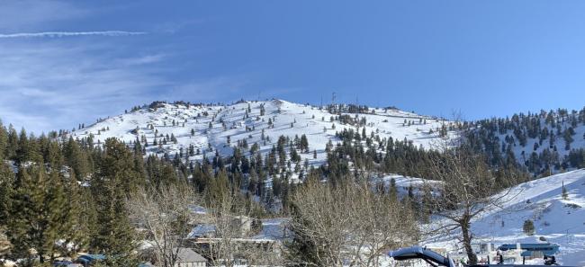 Shafer Butte from Bogus Basin parking lot