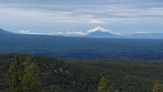 Mt Jefferson and Black Butte