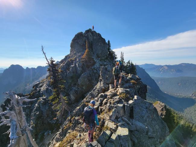 lane peak summit block and activation zone