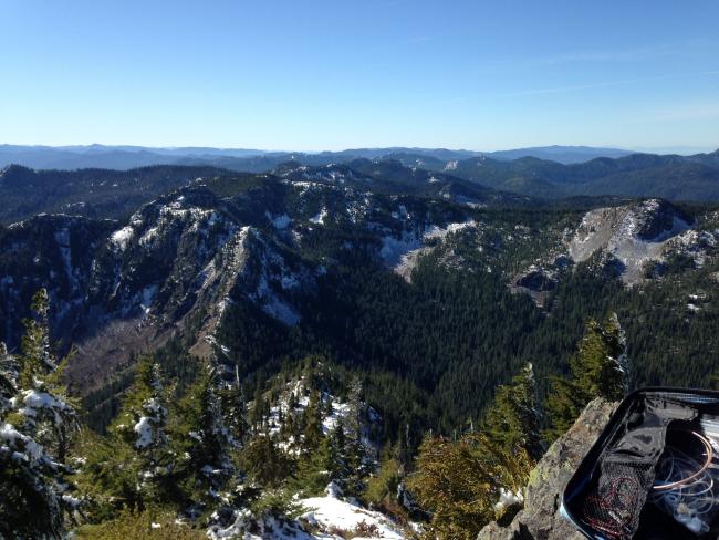 Mt. Beachie viewed from Battle Axe