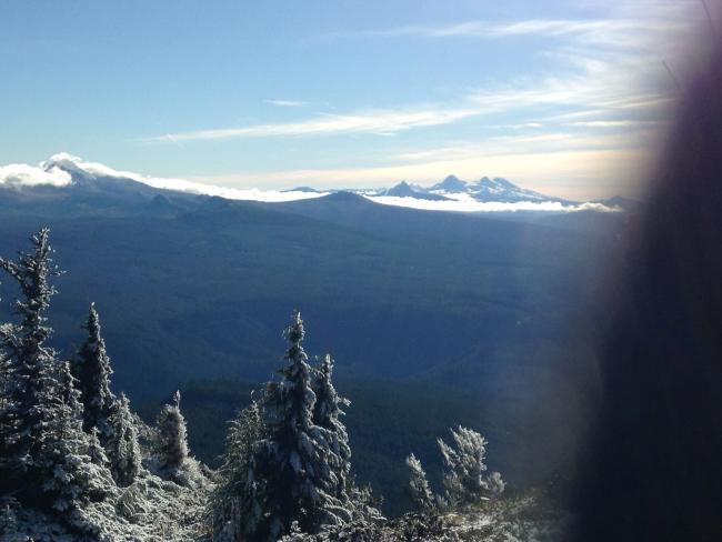 Looking east towards the Sisters and Mt. Washington - thumb for artistic flair