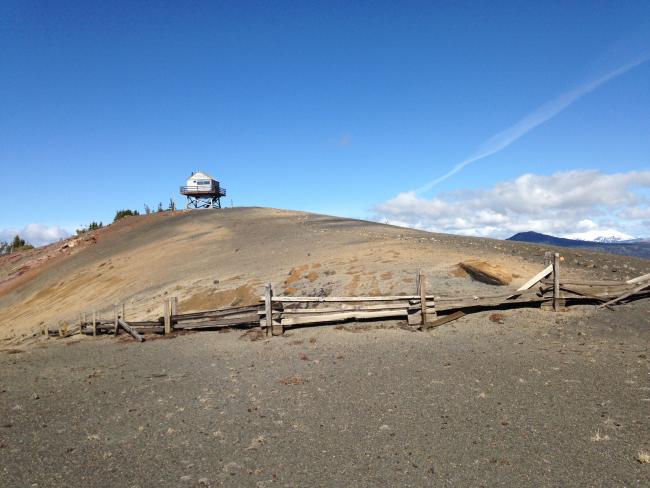 Looking towards Sand Mountain summit