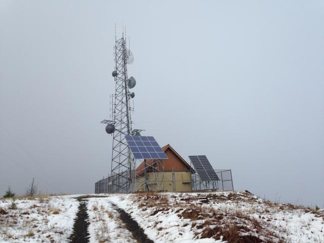 Impressive solar arrays 