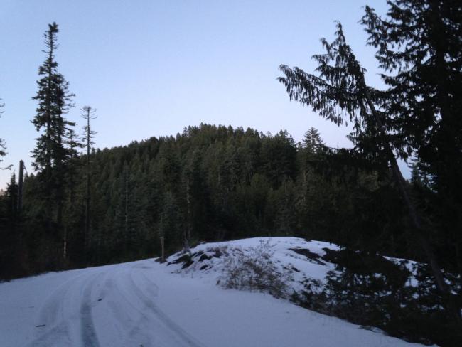 Outerson Summit from near saddle in NF2233