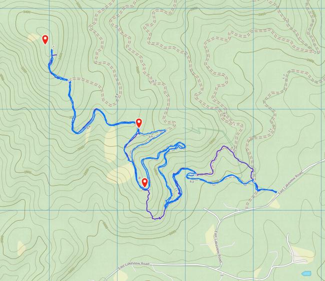 Route to Triode Mt