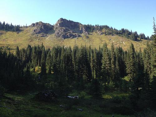 Cowap Peak final ascent