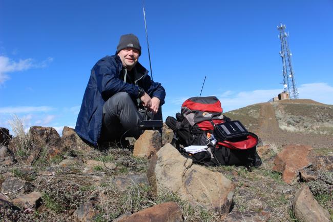 Baldy summit