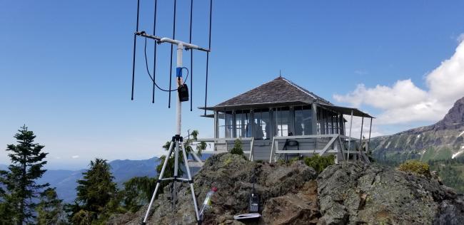 Activated near the lookout