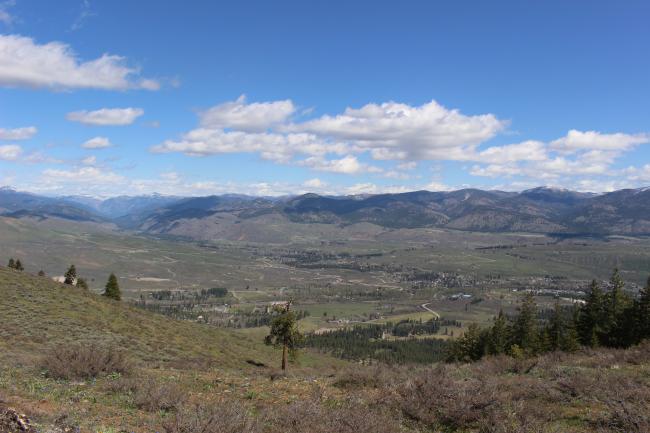 Looking North toward Winthrop