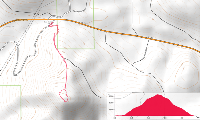 Dixie Summit Peak